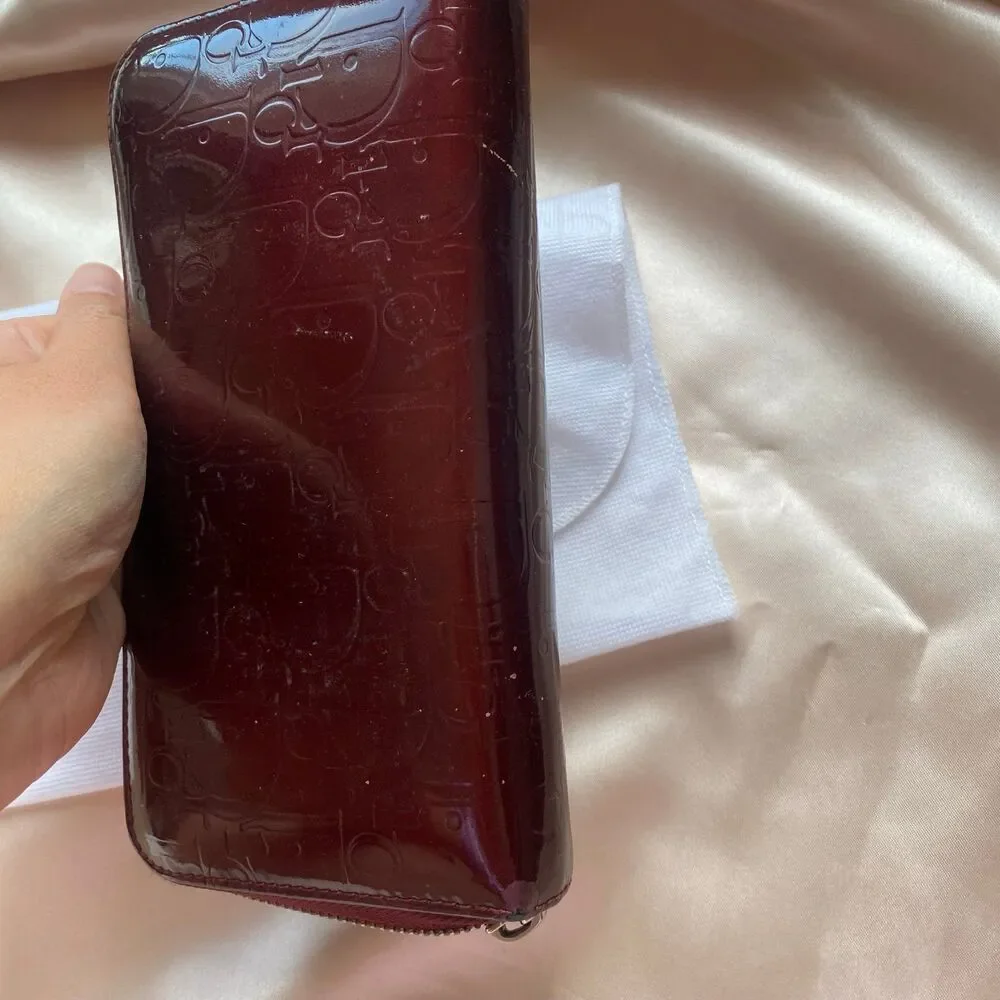 Christian Dior Patent Leather Wallet